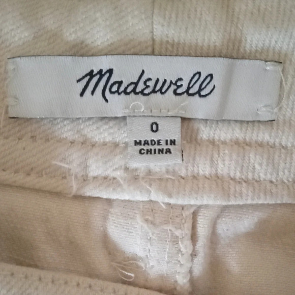 Madewell Capital A-line Mini Skirt Tie Belt Detail Size 0 Boho - Picture 7 of 8